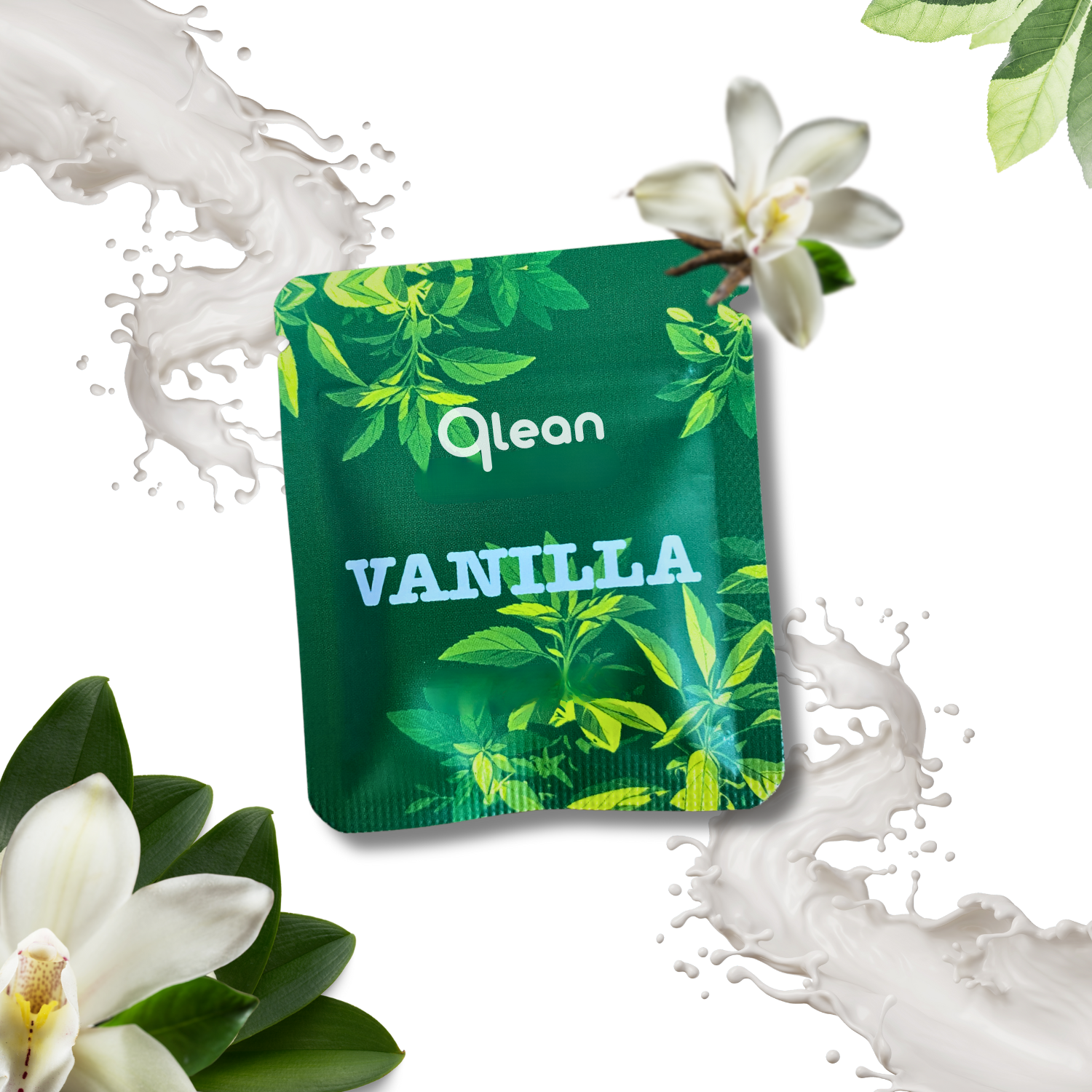 Qlean™ – Sada 3 aromatizovaných náplní s VANILKOU (postačí na 9 dní)